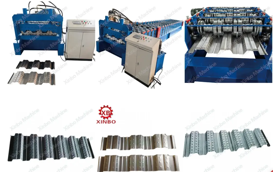 XinBo China Floor Decking Roll Forming Machine
