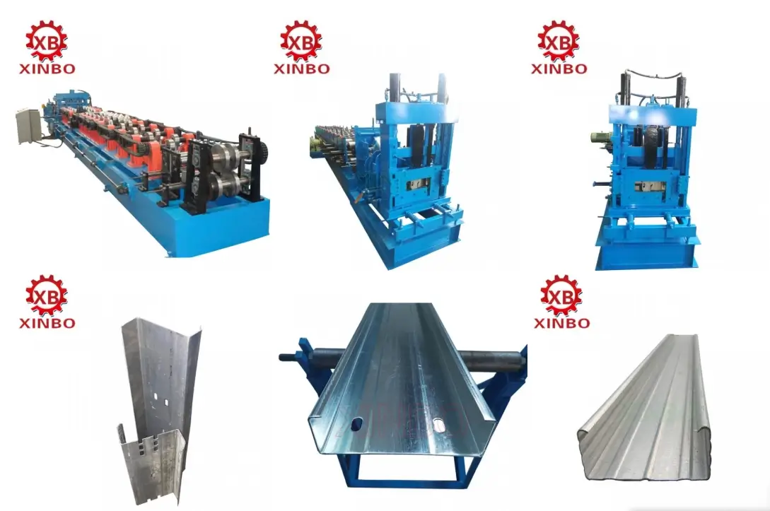 the automatic C Z purlin roll forming machine