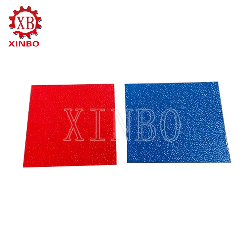 Embossed metal plates