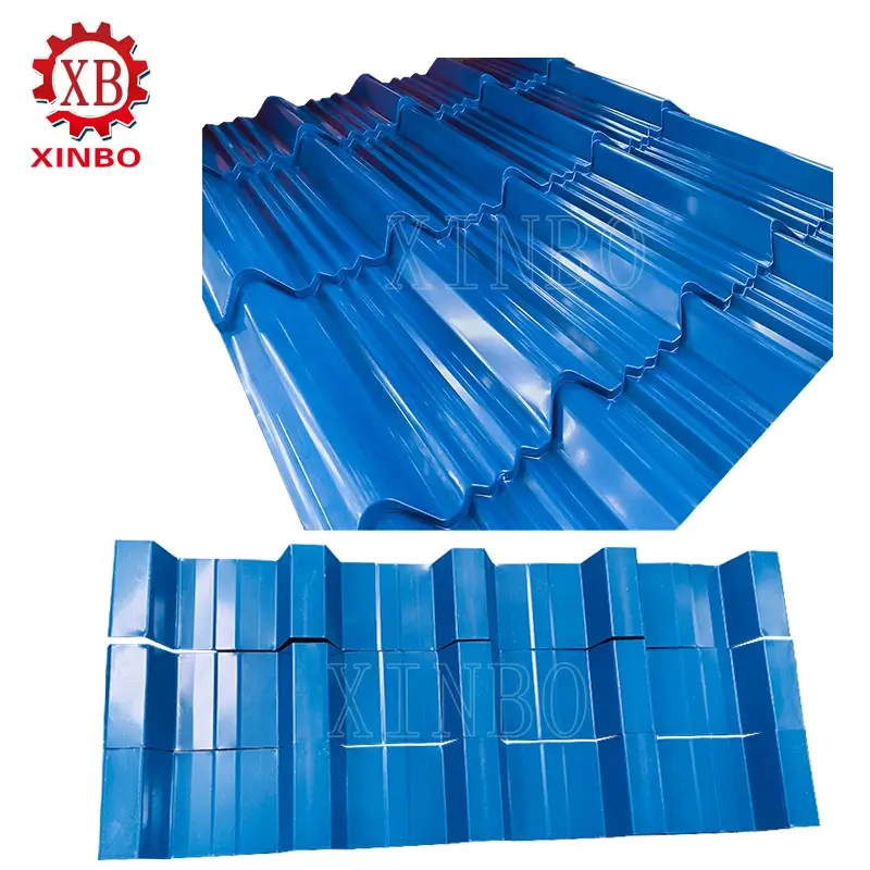 China double layer roof sheet roll forming machine manufacturer supplier factory XINBO