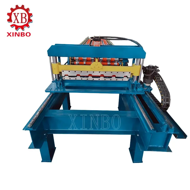 high speed fully automatic roof panel roll forming machine