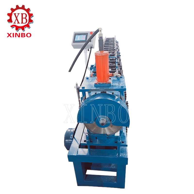 Roll forming machine for aluminum frame of screen window