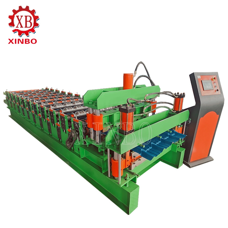 double layer roof sheet machine