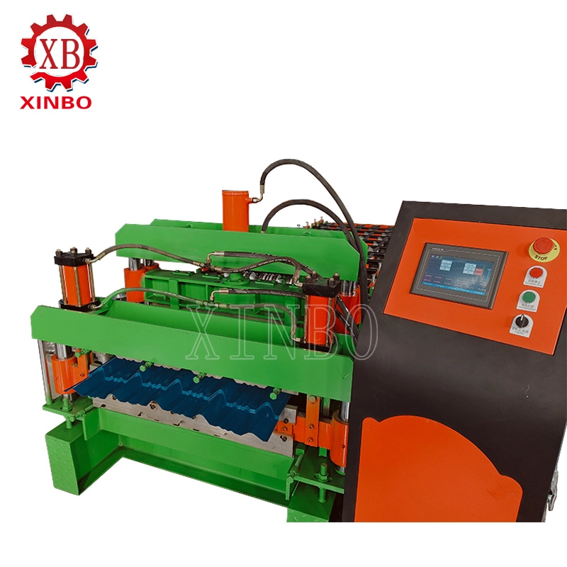 odm double layer roof roll forming machine