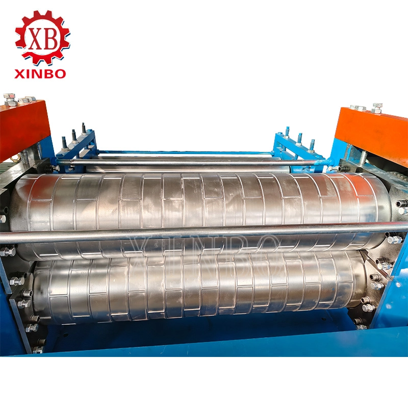 Metal Steel Sheet Plate Embossing Cold Roll Forming Machine