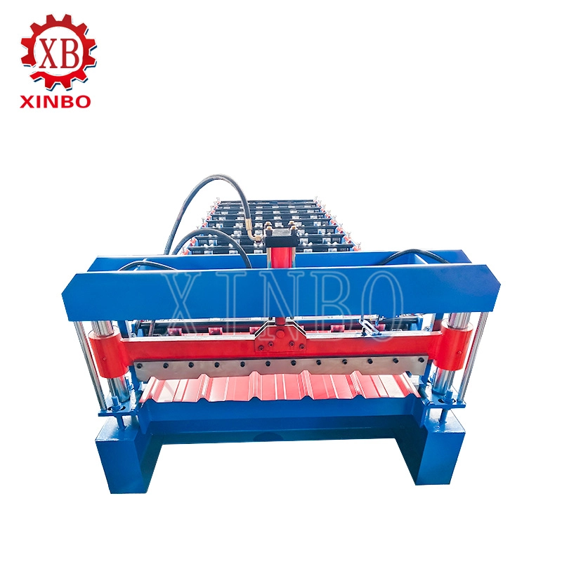 Trapezoidal Roof Panel Roll Forming Machine