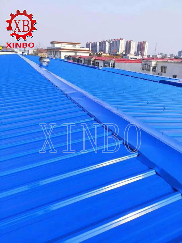 Metal Roof Ridge Cap Roll Forming Machine