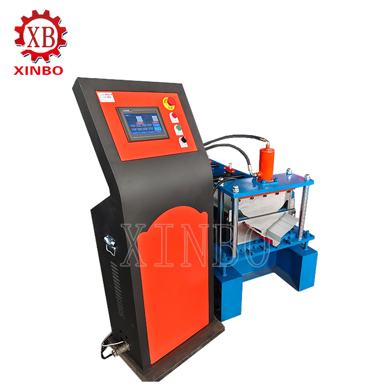 Metal Roof Ridge Cap Roll Forming Machine