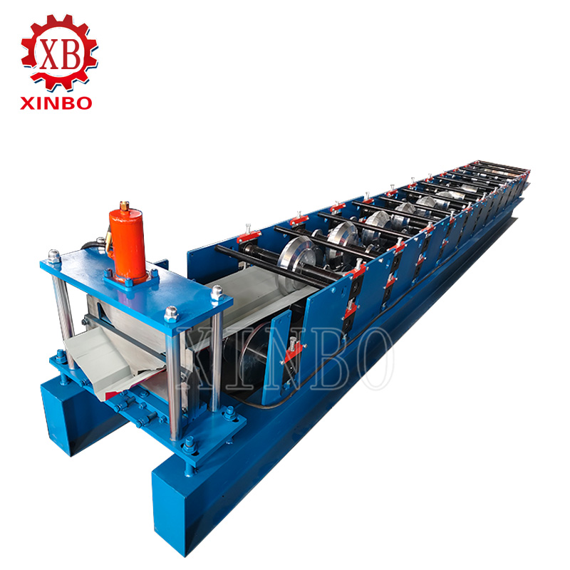 Metal Roof Ridge Cap Roll Forming Machine