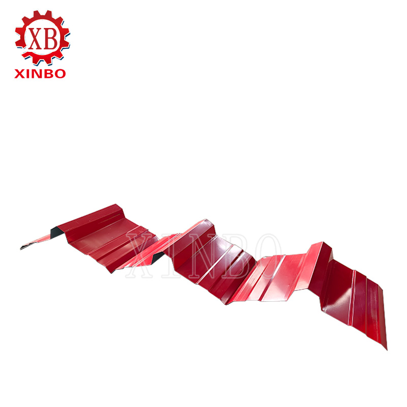 Metal Roof Ridge Cap Roll Forming Machine