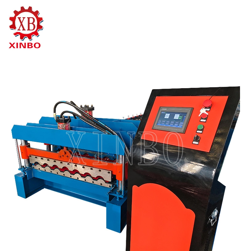 Automatic Glazed Tile Roll Forming Machines factory China