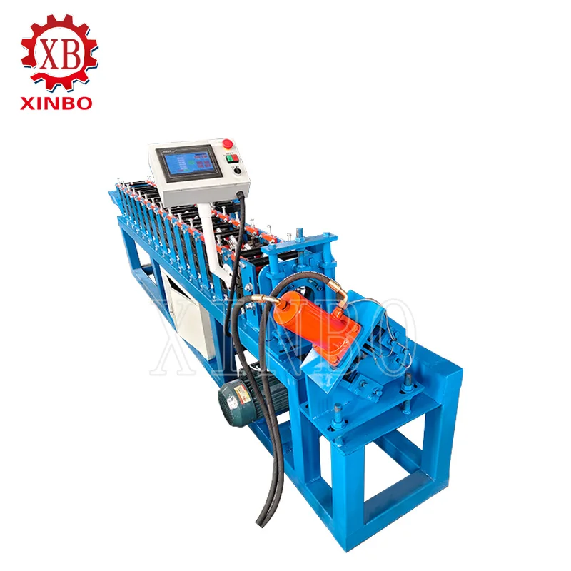 Retractable Banner Stand Top Bar Roll Forming Machine