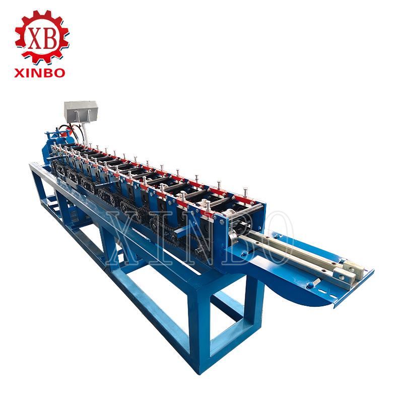Retractable Banner Stand Top Bar Roll Forming Machine