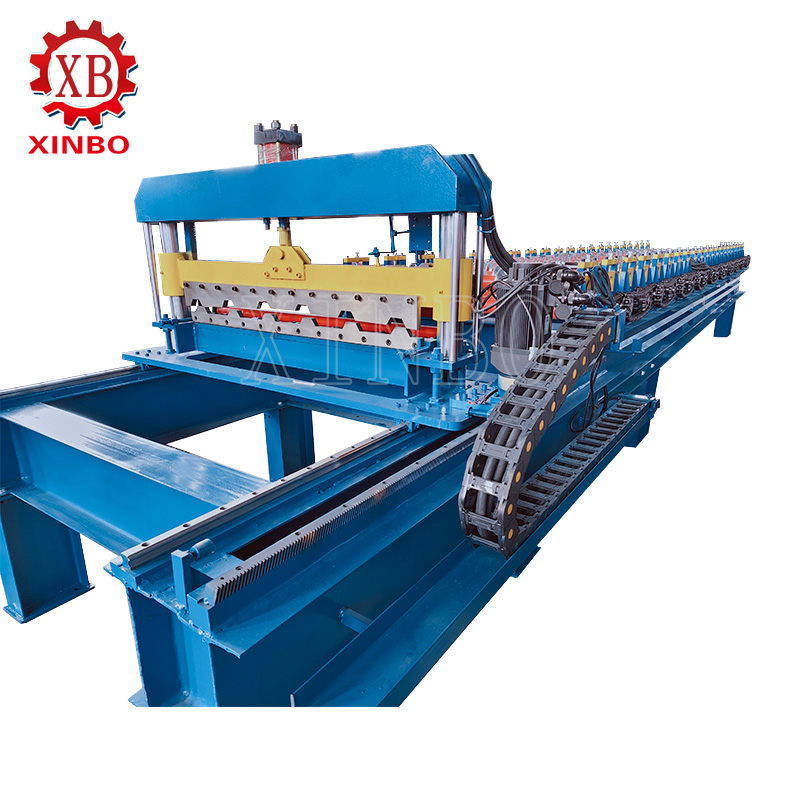 High-Speed 60 m/min Roof Panel Machine