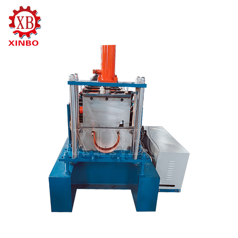 Gutter roll forming machine