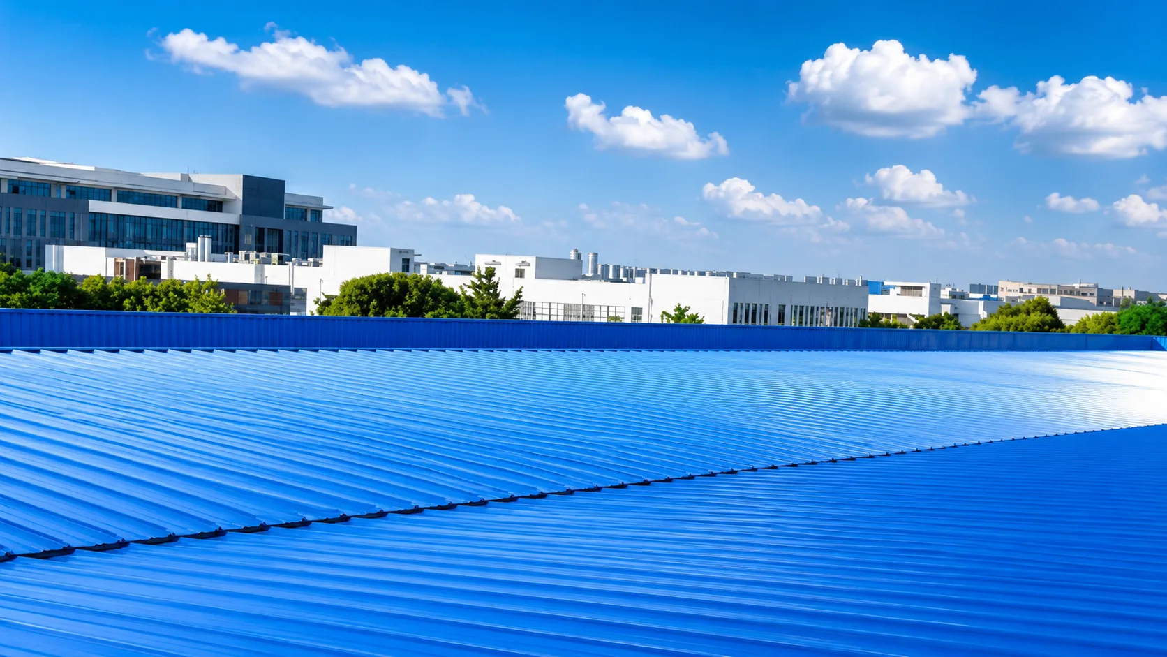 Application of Roll Formed Roof Panels on Building Roofs