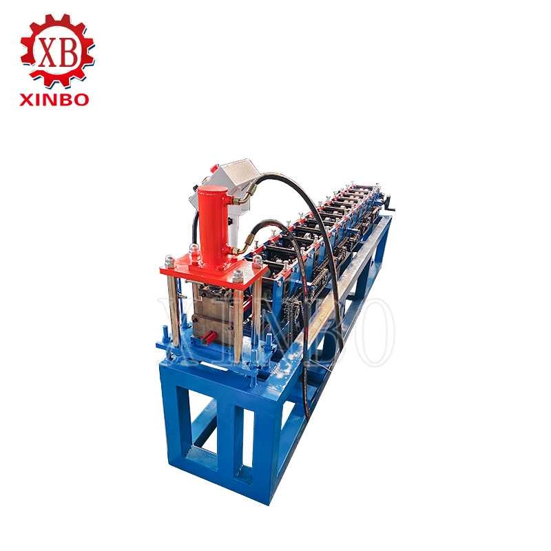 Automatic C Purlin Forming Machine with Hydraulic Cutting System
