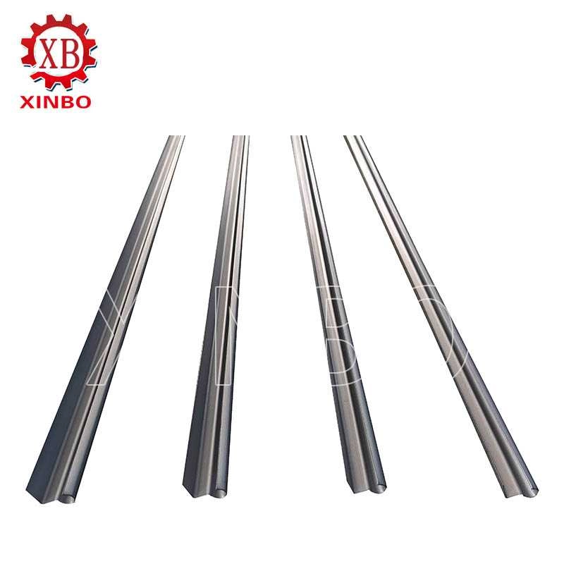 Finished aluminum top bar profiles for retractable banner stands